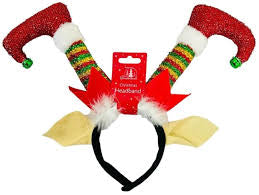 Festive novelty Christmas headbands - additional view