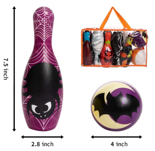 Halloween Foam Bowling Set - additional view
