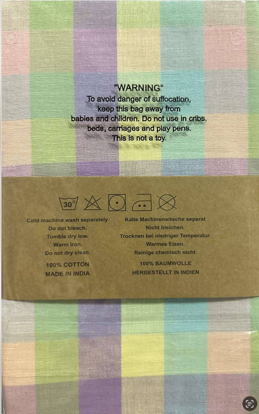 Urban Villa Pastel Buffalo Check Kitchen Towels - 3pack
