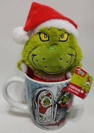 Dr. Seuss' How The Grinch Stole Christmas Grinch Jumbo Plush in a Mug by Ruz