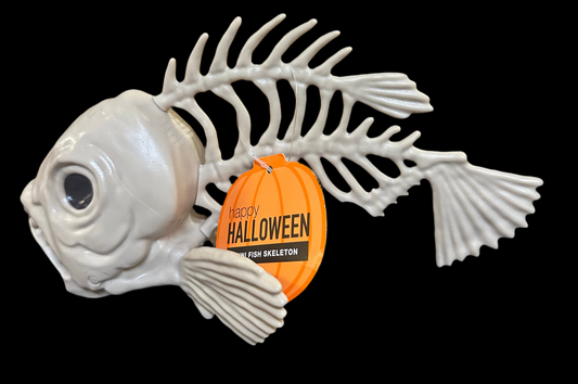 Mini fish skeleton 8 inch