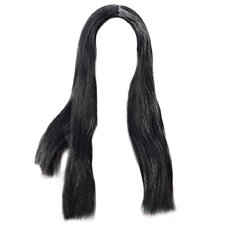 Festive Voice Happy Halloween Long Wig, Adult