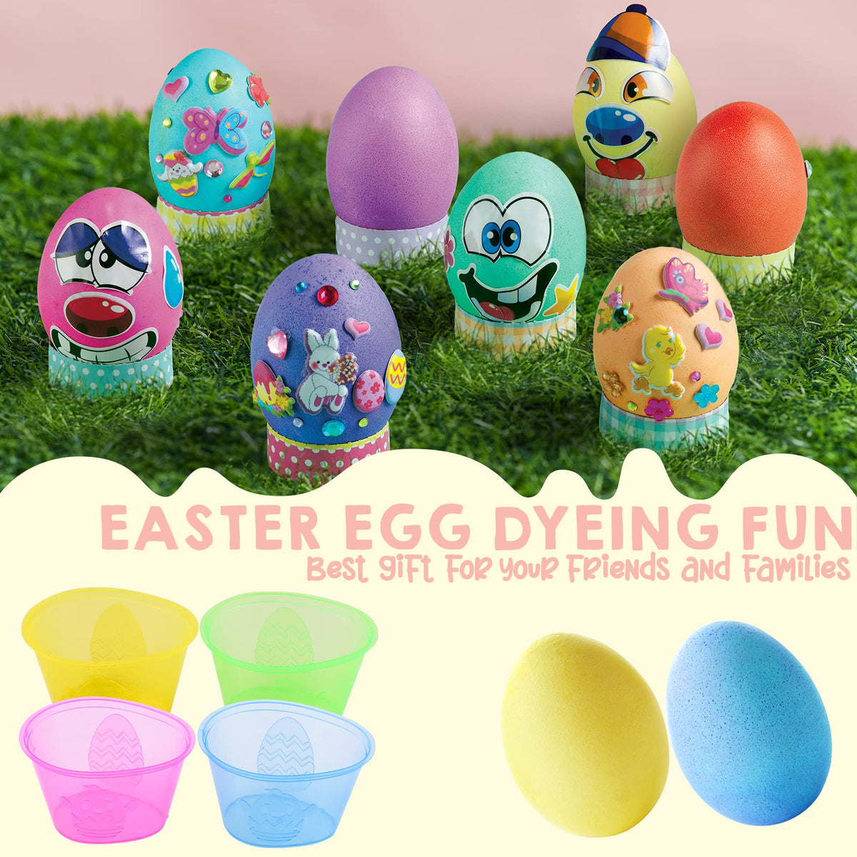41 Pcs Easter Egg Decorating DIY Kit - additional view