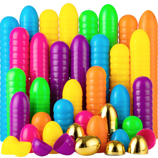 100 Pcs 2.3" Easter Eggs Assorted