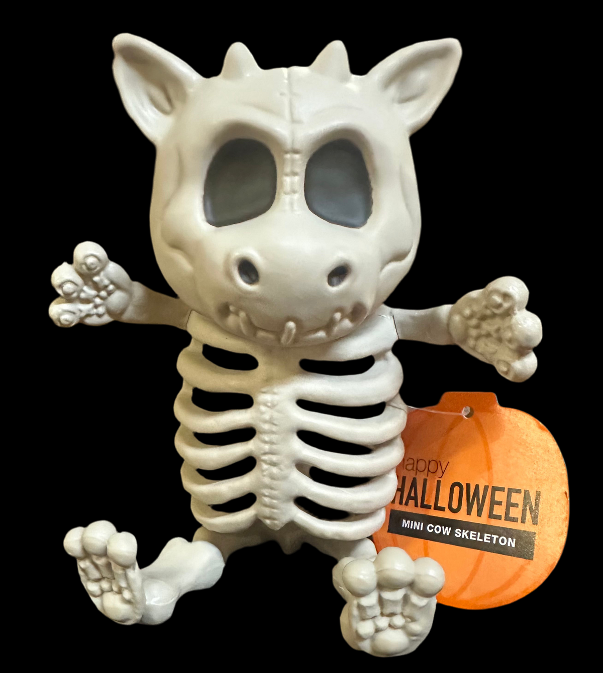Mini cow skeleton 5.5” with articulating head