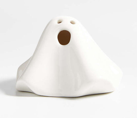 Ceramic ghost LED light up 4 inch