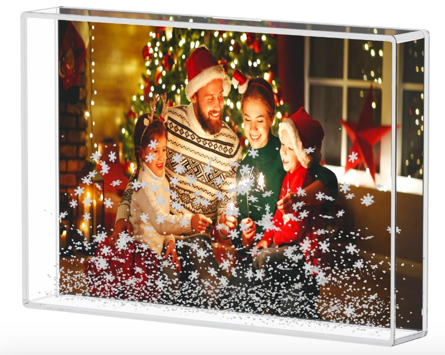 AITEE Glitter Picture Frame 4x6 Christmas Picture Frame
