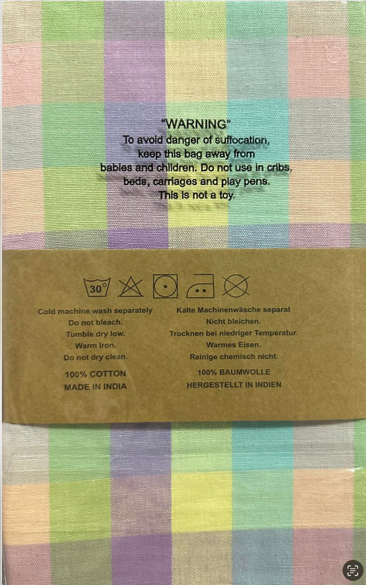 Urban Villa Pastel Buffalo Check Kitchen Towels - 3pack